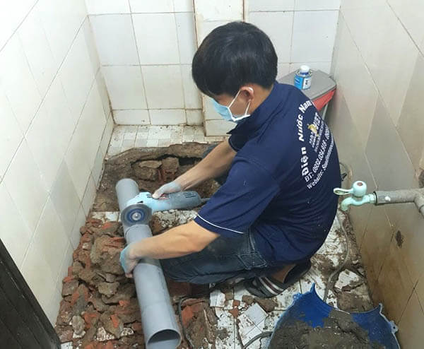 Thợ sửa ống nước thải tại quận Bình Thạnh