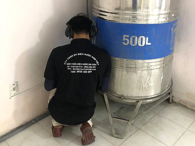 Siêu âm sửa rò rỉ nước tại quận 3